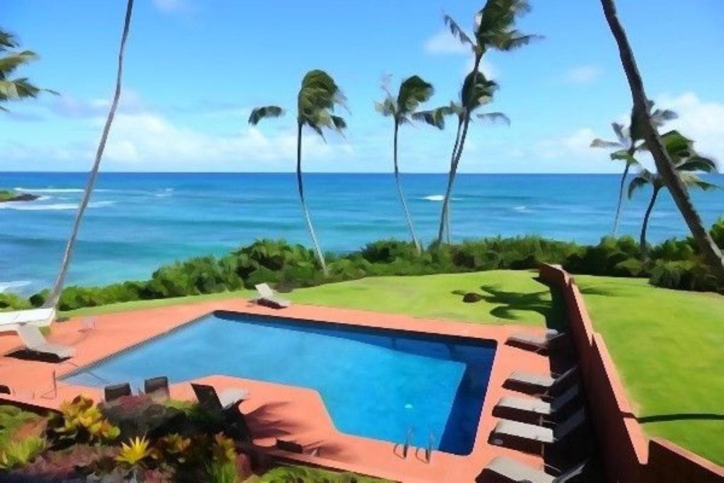Luxury 2-Story Oceanfront Condo W/ Views & Pool 와이루아 외부 사진